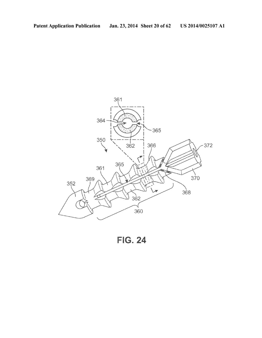 Detachable Front Delivery Assembly for a Tissue Repair System - diagram, schematic, and image 21