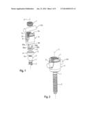 POLYAXIAL BONE ANCHORING DEVICE diagram and image