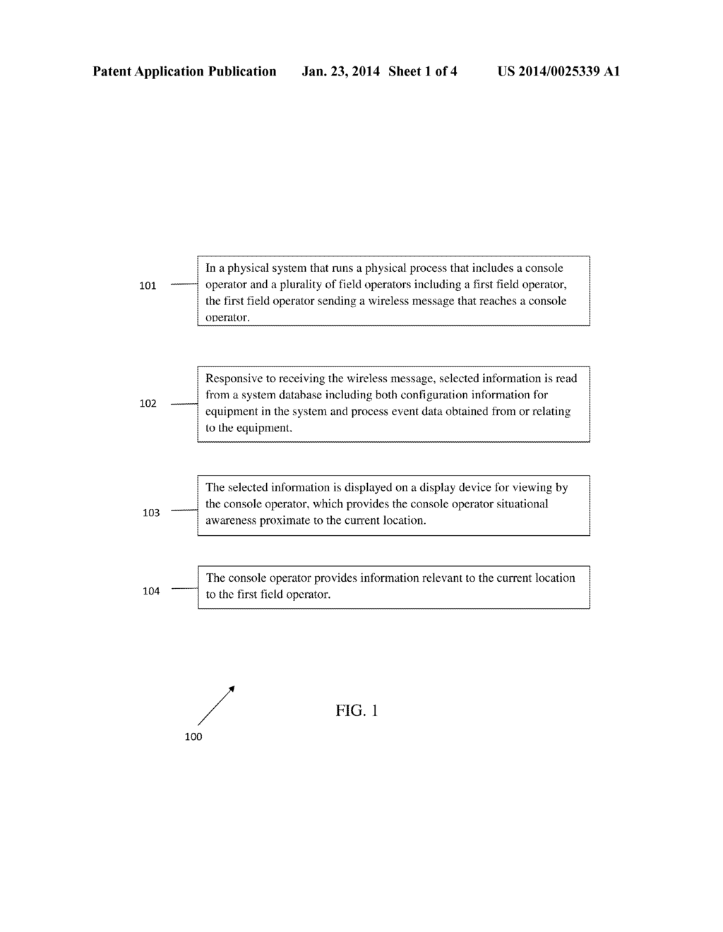 COMMON COLLABORATION CONTEXT BETWEEN A CONSOLE OPERATOR AND A FIELD     OPERATOR - diagram, schematic, and image 02