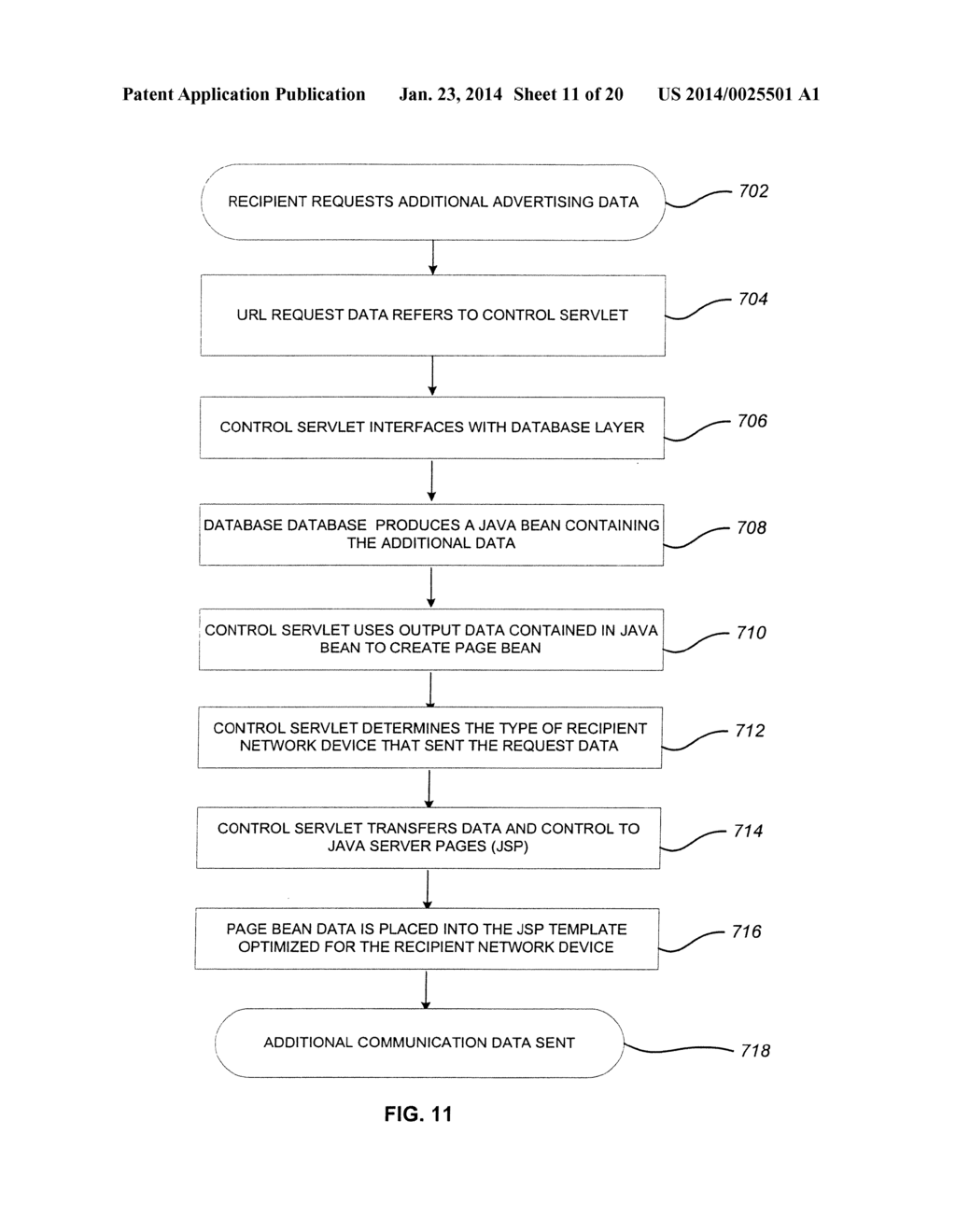 System and Method for Adding an Advertisement to a Personal Communication - diagram, schematic, and image 12