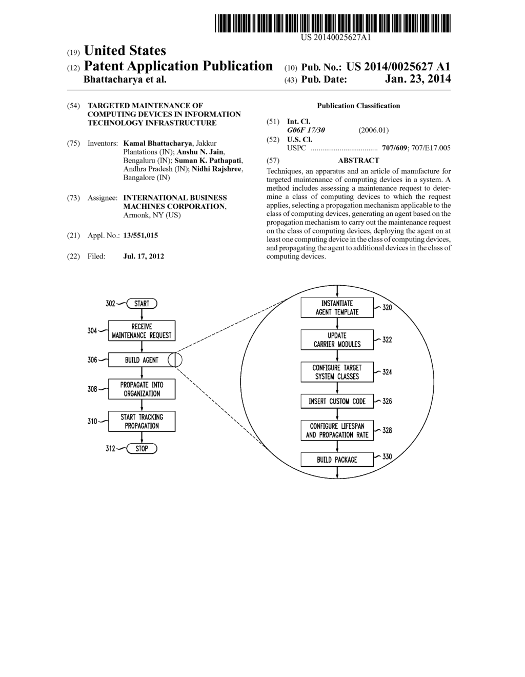 Targeted Maintenance of Computing Devices in Information Technology     Infrastructure - diagram, schematic, and image 01