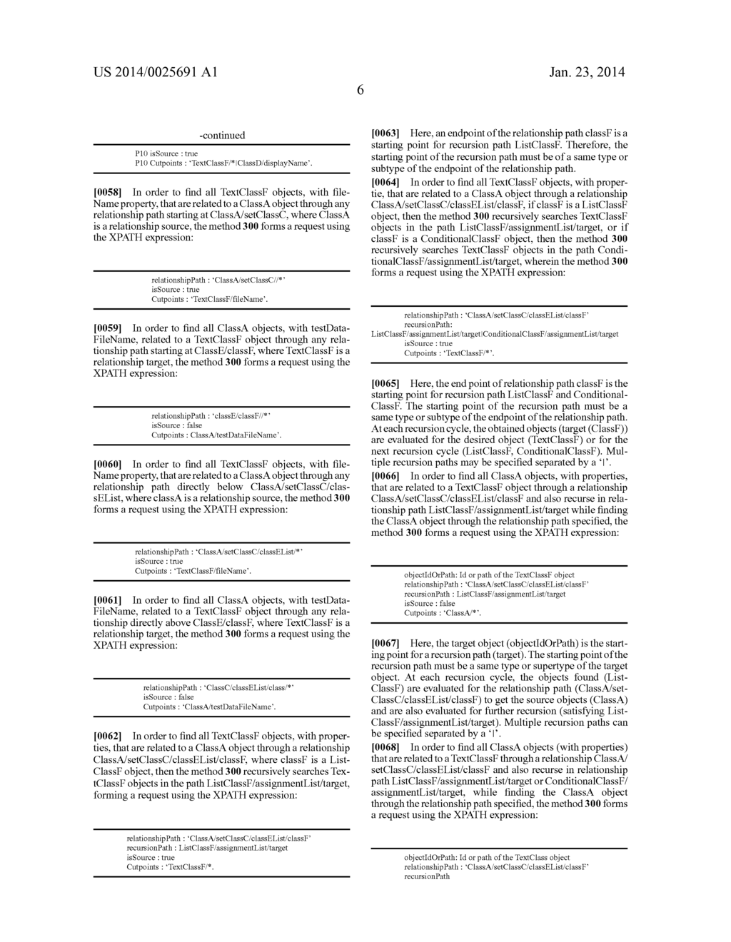 METHOD AND APPARATUS FOR DYNAMIC FILTERING OF AN OBJECT GRAPH IN A CONTENT     REPOSITORY - diagram, schematic, and image 10