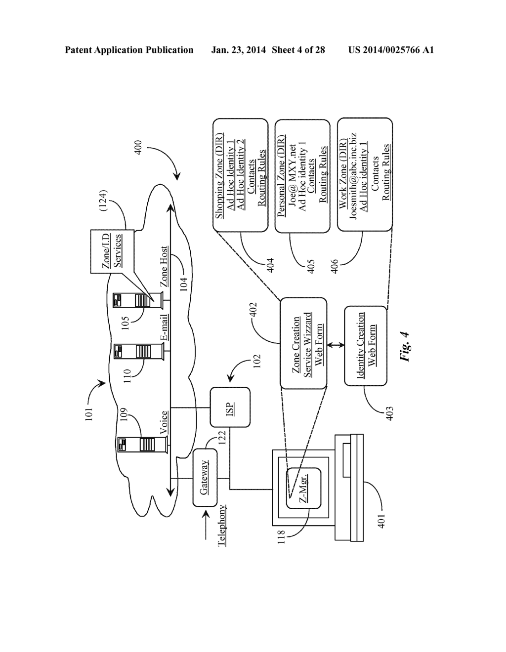 Method and Apparatus for Identifying and Facilitating a Social Interaction     Structure over a Data Packet Network - diagram, schematic, and image 05