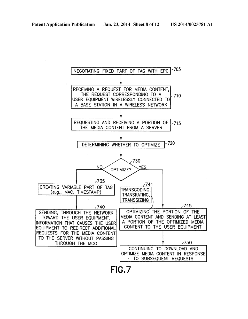 Techniques to Support Selective Mobile Content Optimization - diagram, schematic, and image 09