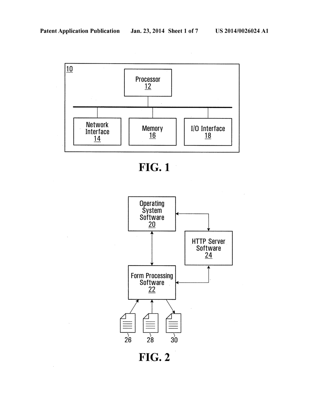METHODS, SOFTWARE AND DEVICES FOR IMPROVING VISIBILITY OF USER-FILLED DATA     IN AN ELECTRONIC FORM - diagram, schematic, and image 02