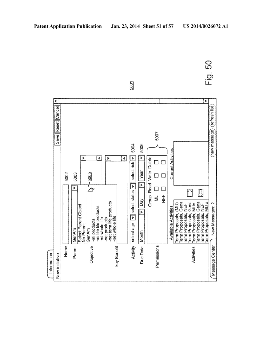 System and Method for Supporting Collaborative Activity - diagram, schematic, and image 52