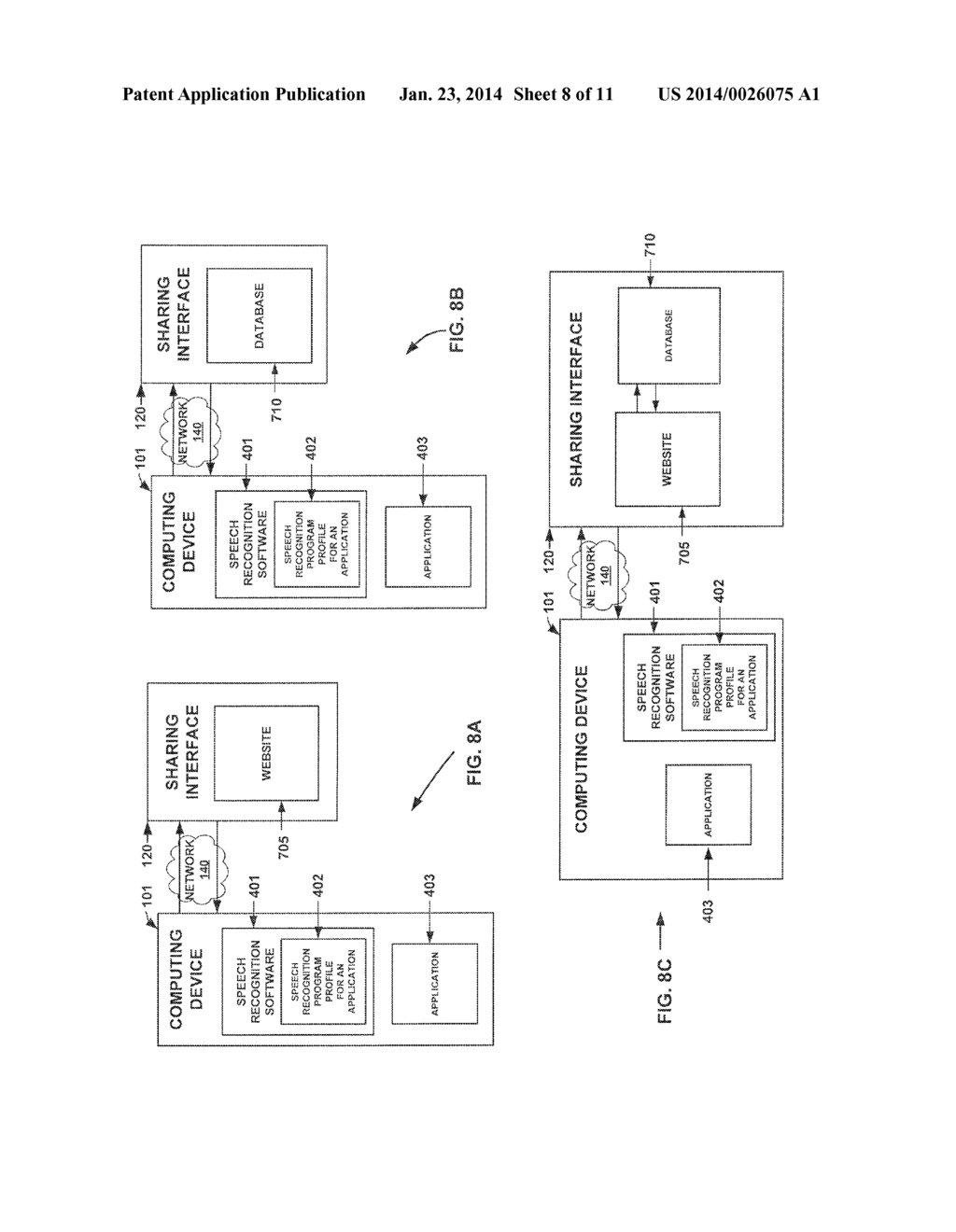 Method and System for Sharing Speech Recognition Program Profiles for an     Application - diagram, schematic, and image 09