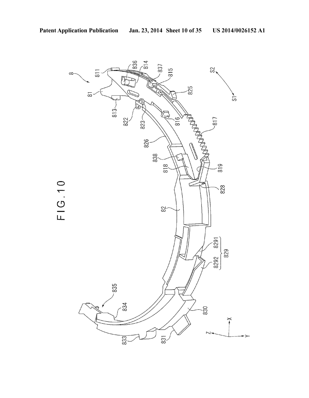 DISK LOADING DEVICE AND DISK DEVICE - diagram, schematic, and image 11