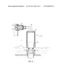 TOILET DISCHARGE VALVE ASSEMBLY HAVING MOVEABLE BUOYANT FLOAT THEREIN diagram and image