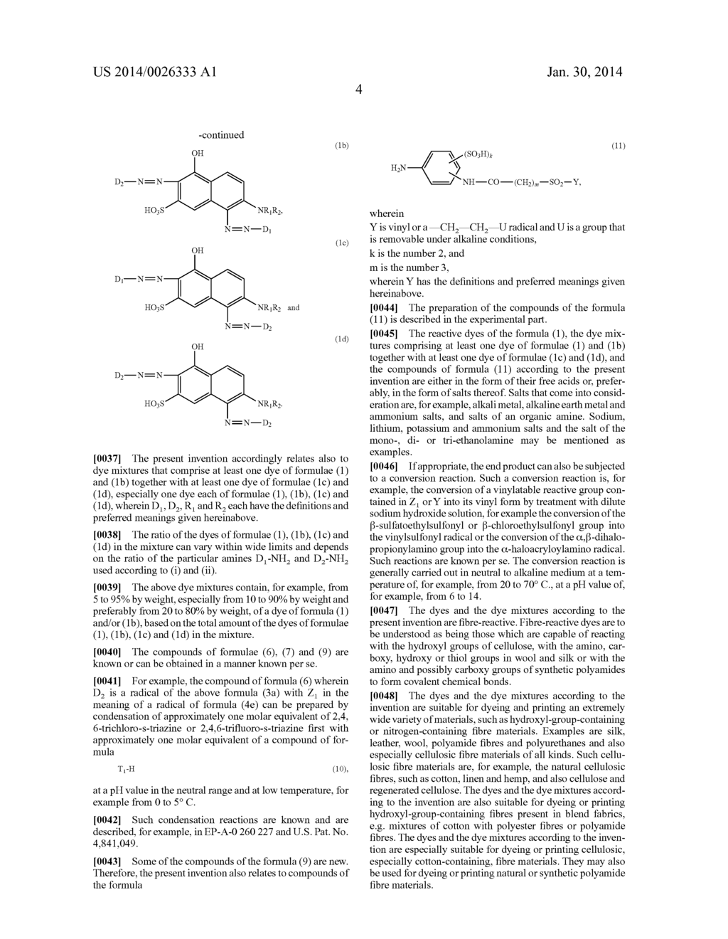 Fibre-Reactive Dyes, Their Preparation and Their Use - diagram, schematic, and image 05