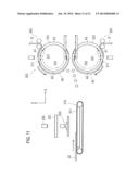 DEVICE FOR PRODUCING AND METHOD FOR PRODUCING PACKAGED ELECTRODE diagram and image