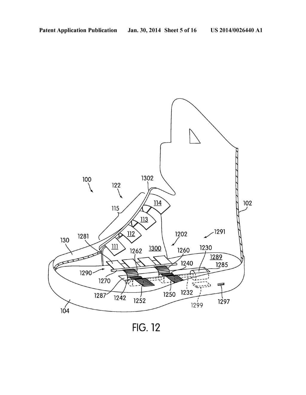 Automatic Lacing System - diagram, schematic, and image 06