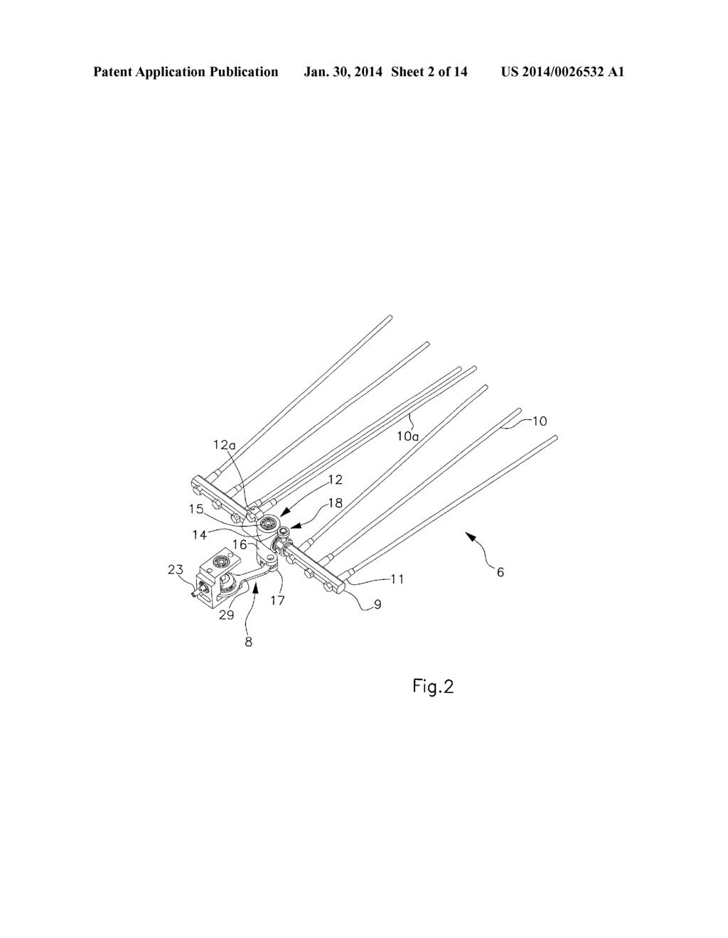 APPARATUS FOR PICKING OLIVES AND THE LIKE - diagram, schematic, and image 03