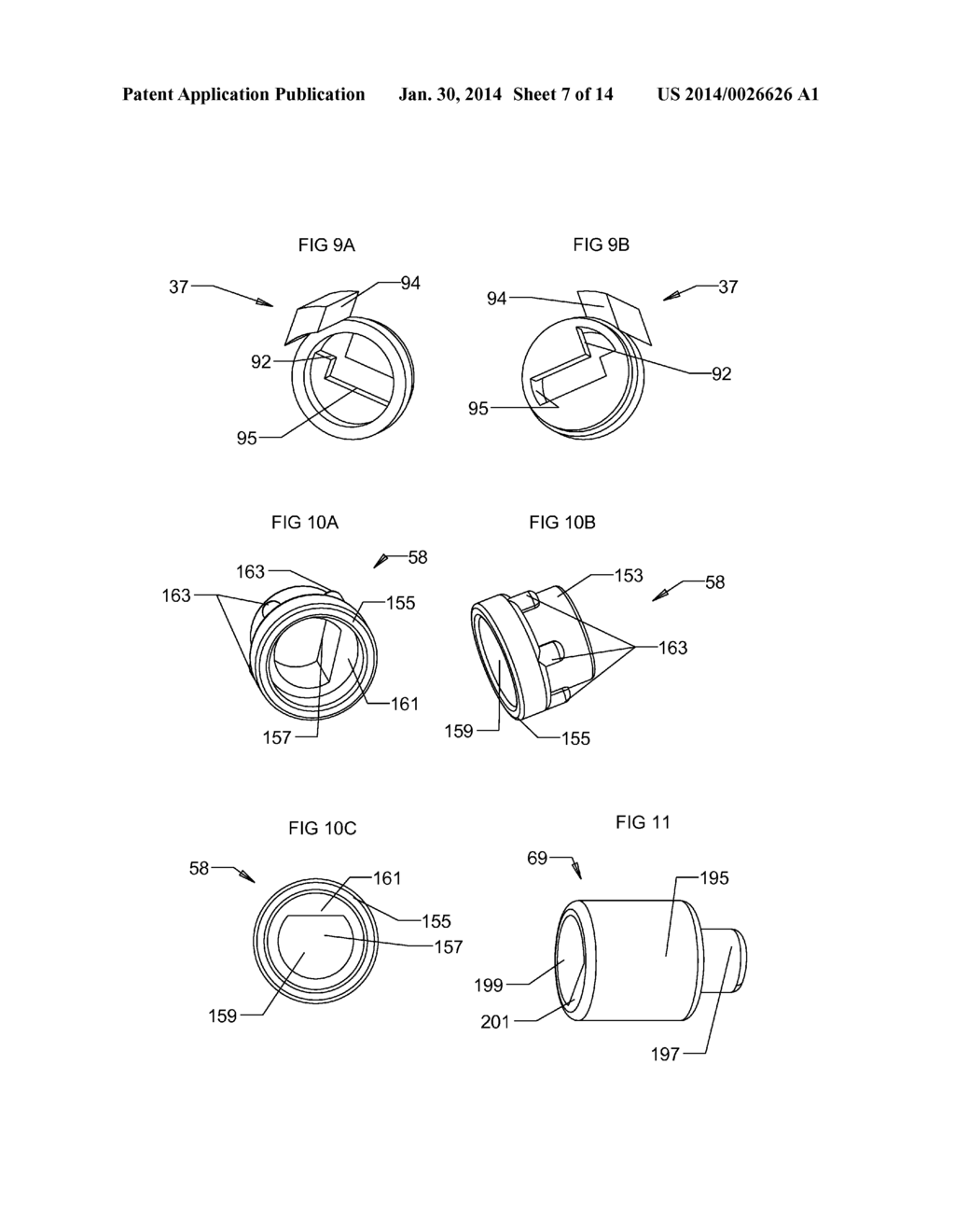 PADLOCK WITH FULLY INTEGRATED DUAL LOCKING SYSTEM - diagram, schematic, and image 08