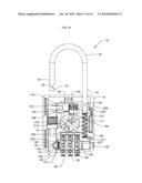 PADLOCK WITH FULLY INTEGRATED DUAL LOCKING SYSTEM diagram and image