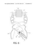 Locking pliers with torque display arrangement diagram and image