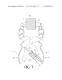 Locking pliers with torque display arrangement diagram and image