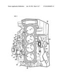 WATER-COOLED ENGINE diagram and image