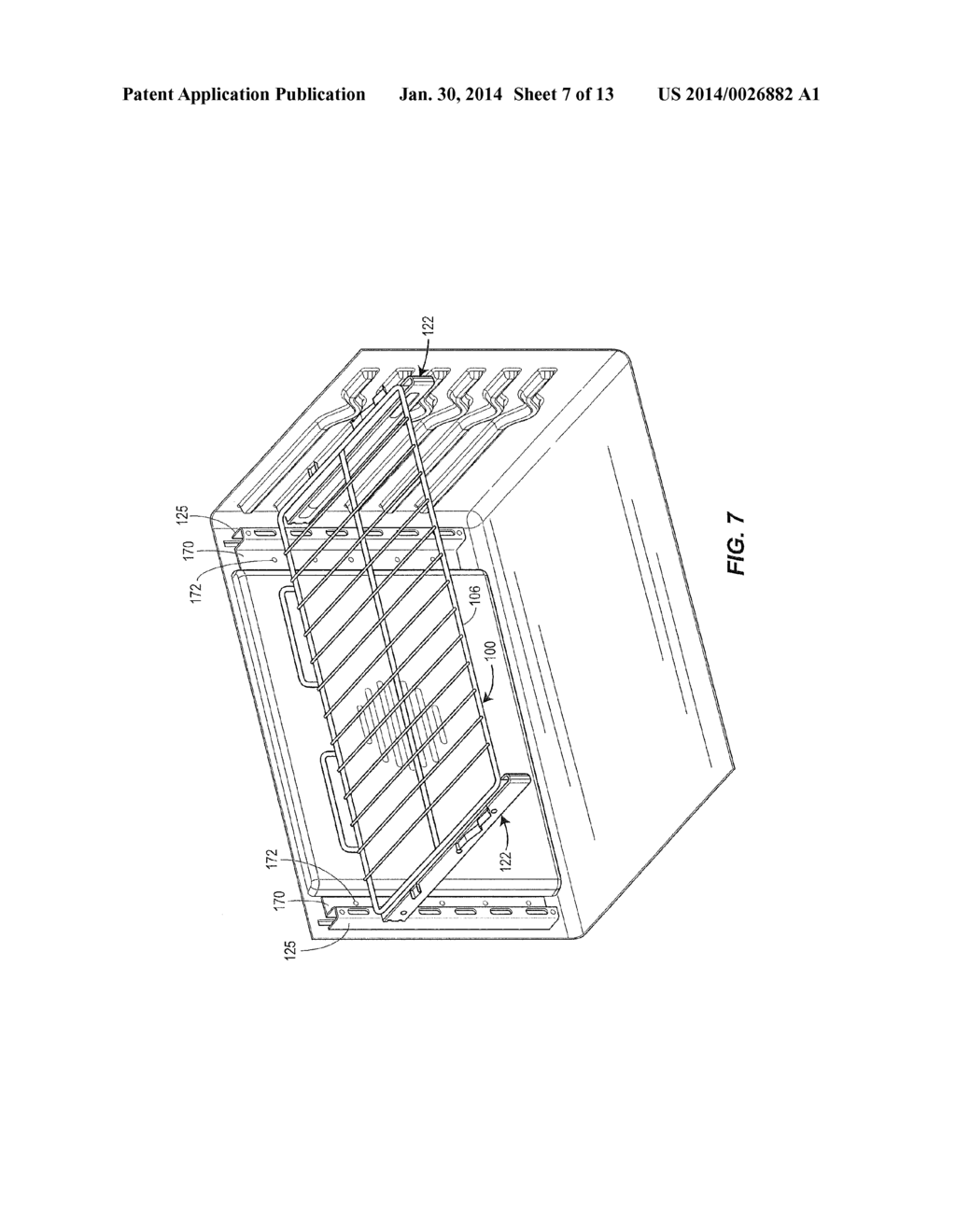 ASSEMBLY FOR ATTACHMENT TO REAR WALL OF APPLIANCE CAVITY - diagram, schematic, and image 08