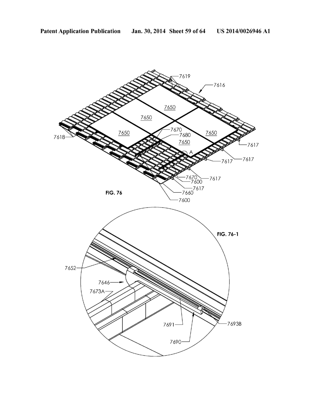 Discrete Attachment Point Apparatus and System for Photovoltaic Arrays - diagram, schematic, and image 60