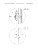 Overhead Door with Spring-Loaded Roller Hinges diagram and image