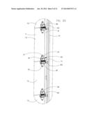 Overhead Door with Spring-Loaded Roller Hinges diagram and image