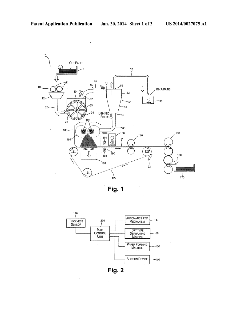 PAPER RECYCLING SYSTEM AND PAPER RECYCLING METHOD - diagram, schematic, and image 02