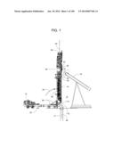 Dual Rack Mast for a Well Servicing Vehicle diagram and image