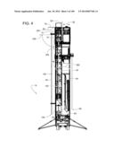 Dual Rack Mast for a Well Servicing Vehicle diagram and image