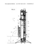 Dual Rack Mast for a Well Servicing Vehicle diagram and image