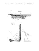 Dual Rack Mast for a Well Servicing Vehicle diagram and image