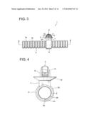 PROTECTION TUBE WITH LATCH AND MANUFACTURING APPARATUS FOR THE SAME diagram and image