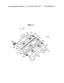 Battery Unit Mounting Structure for Vehicle diagram and image