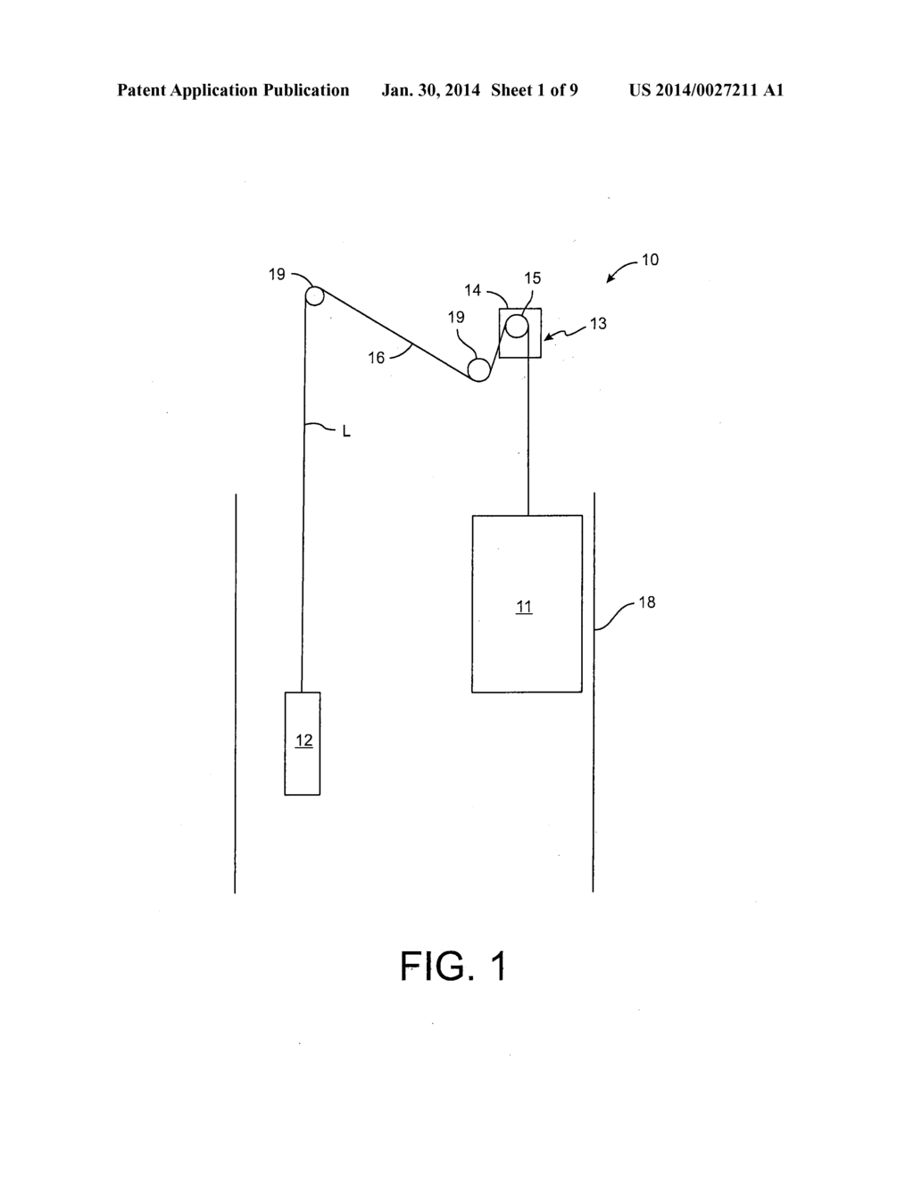 Coated Rope or Belt for Elevator Systems - diagram, schematic, and image 02