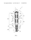 CONTINUOUS CATALYST REGENERATION REACTOR WITH A CHAMBER FOR MIXING GAS AND     DISTRIBUTING GAS IN THE OXYCHLORINATION ZONE diagram and image