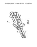 SURGICAL STAPLING APPARATUS INCLUDING AN ANVIL AND CARTRIDGE EACH HAVING     COOPERATING MATING SURFACES diagram and image