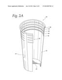 NON-TRANSPARENT DISPOSABLE CUP WITH MEASUREMENT MARKINGS AND METHOD FOR     MAKING THE SAME diagram and image