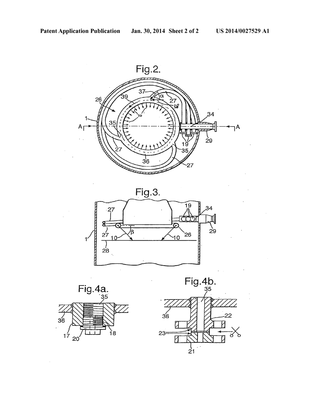 SPRAY RING AND REACTOR VESSEL PROVIDED WITH SUCH A SPRAY RING AND A METHOD     OF WETTING CHAR AND/OR SLAG IN A WATER BATH - diagram, schematic, and image 03