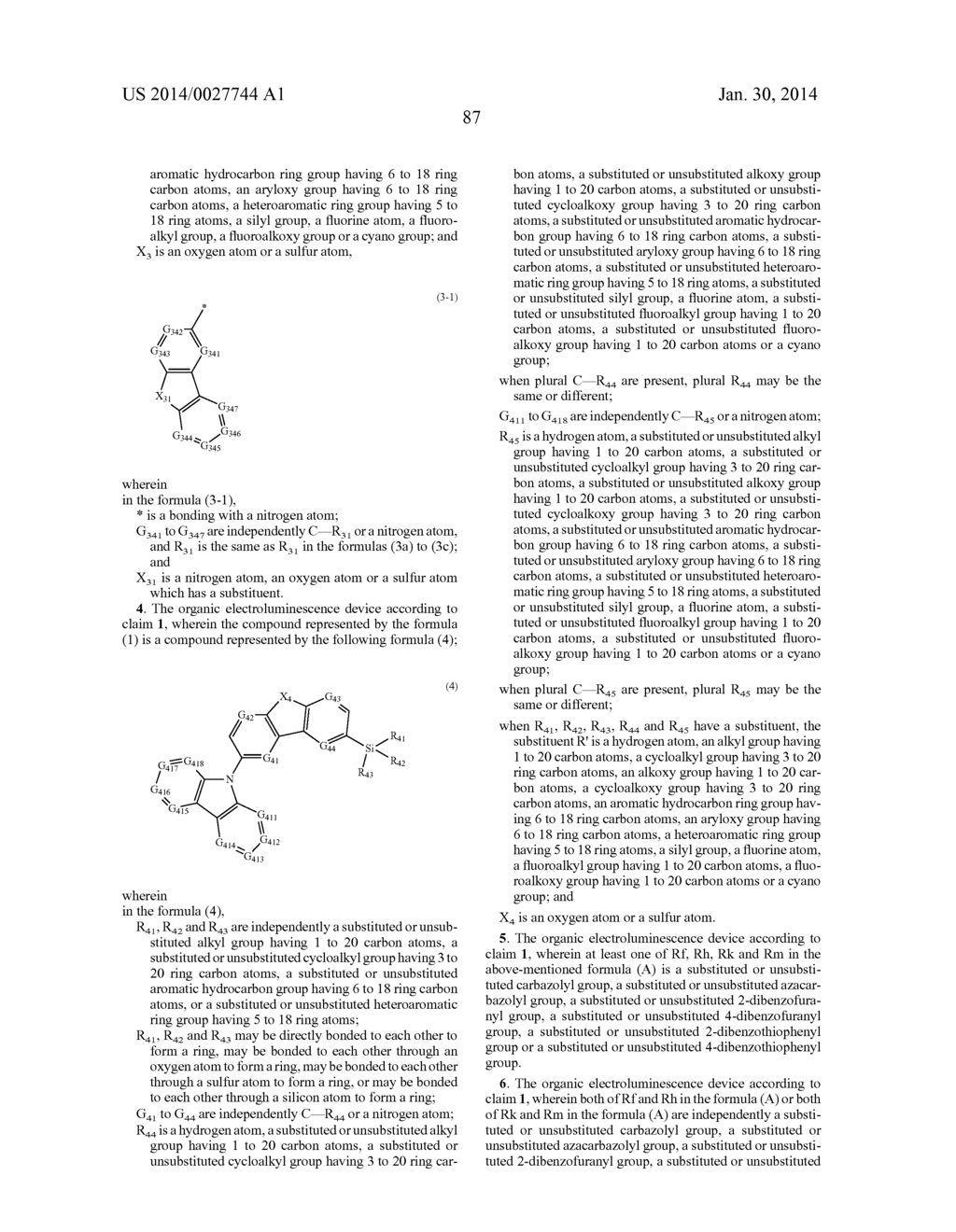 ORGANIC ELECTROLUMINESCENCE DEVICE - diagram, schematic, and image 89