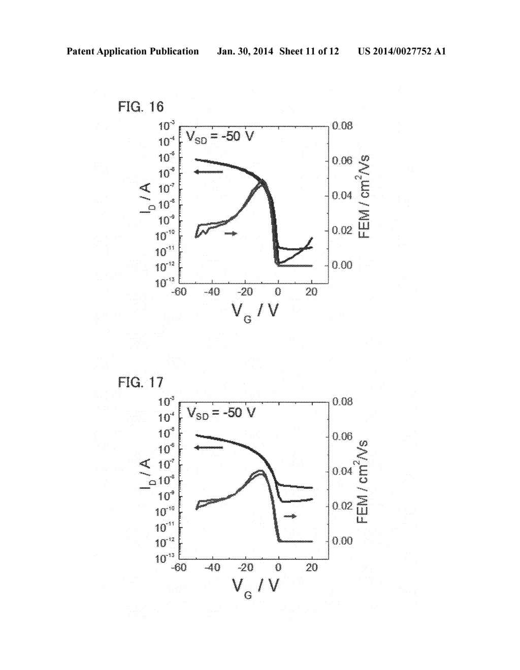 METHOD FOR MANUFACTURING ORGANIC SEMICONDUCTOR ELEMENT, AND ORGANIC     SEMICONDUCTOR ELEMENT - diagram, schematic, and image 12