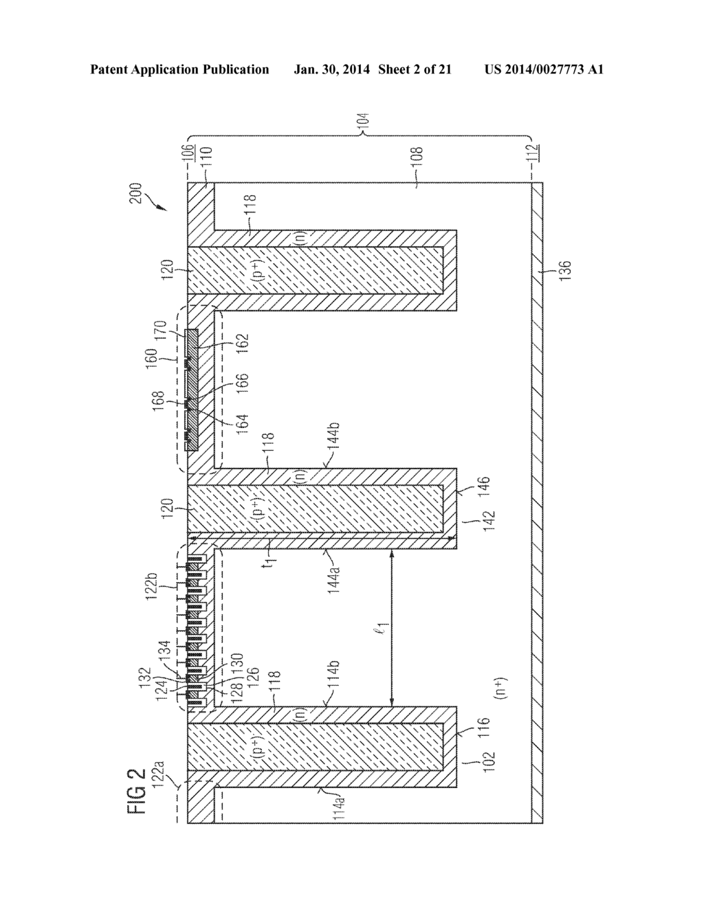 Semiconductor Device Including a Diode and Method of Manufacturing a     Semiconductor Device - diagram, schematic, and image 03