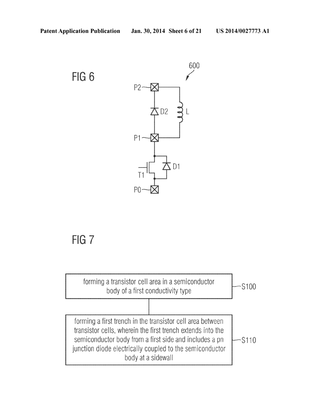 Semiconductor Device Including a Diode and Method of Manufacturing a     Semiconductor Device - diagram, schematic, and image 07