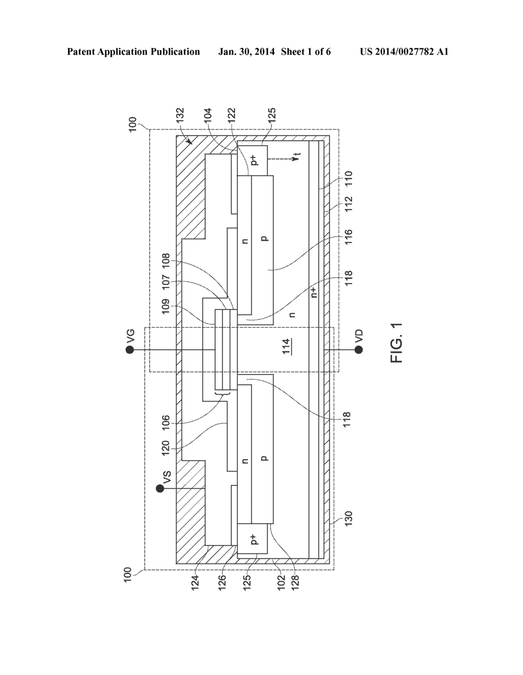 SEMICONDUCTOR DEVICE AND METHOD FOR REDUCED BIAS TEMPERATURE INSTABILITY     (BTI) IN SILICON CARBIDE DEVICES - diagram, schematic, and image 02