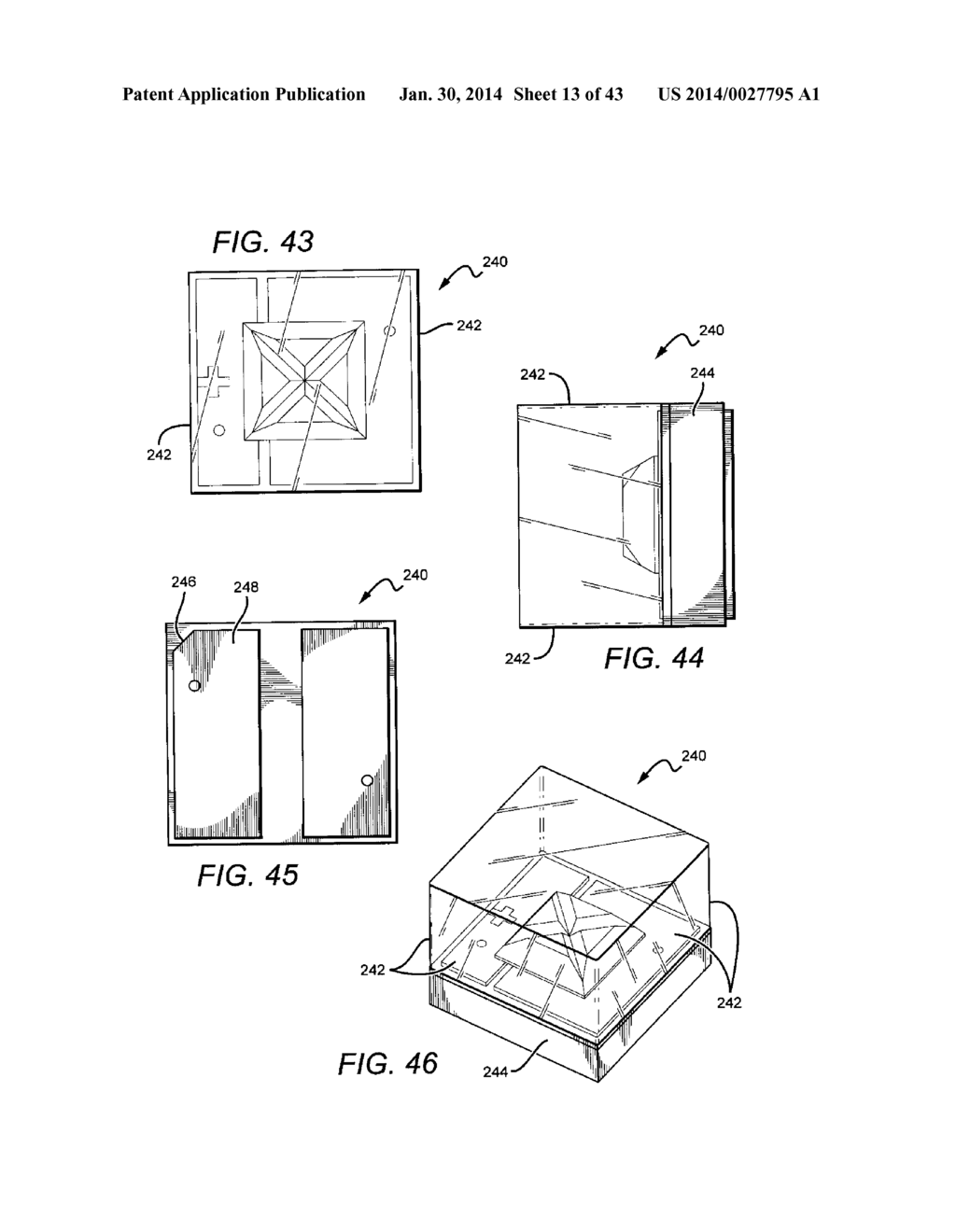 LED PACKAGE WITH ENCAPSULANT HAVING CURVED AND PLANAR SURFACES - diagram, schematic, and image 14