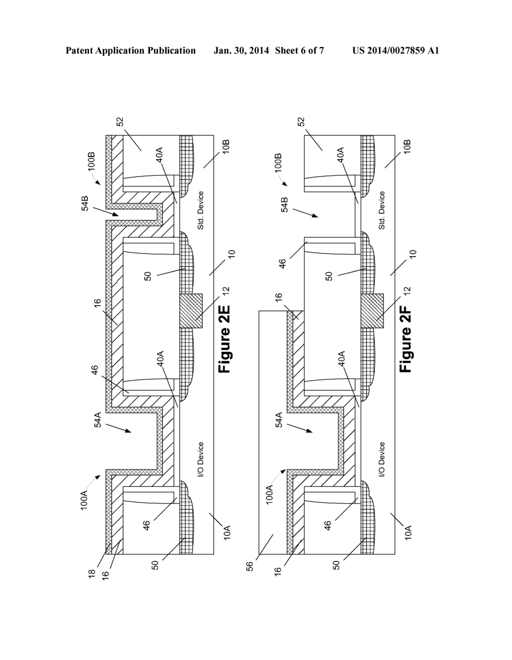 METHODS OF FORMING TRANSISTOR DEVICES WITH HIGH-K INSULATION LAYERS AND     THE RESULTING DEVICES - diagram, schematic, and image 07