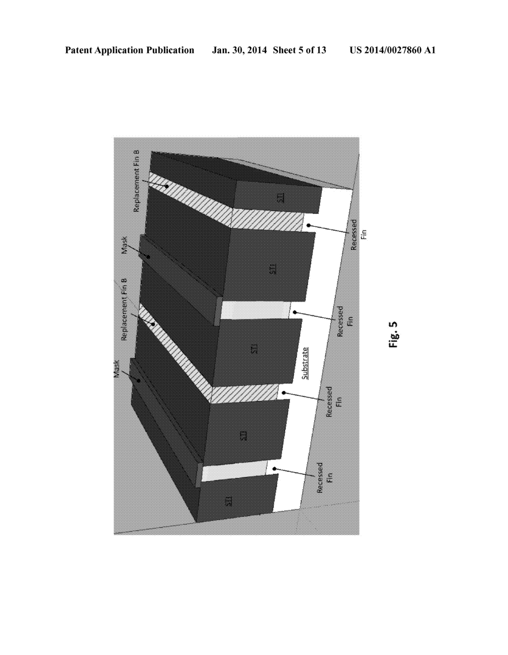 SELF-ALIGNED 3-D EPITAXIAL STRUCTURES FOR MOS DEVICE FABRICATION - diagram, schematic, and image 06