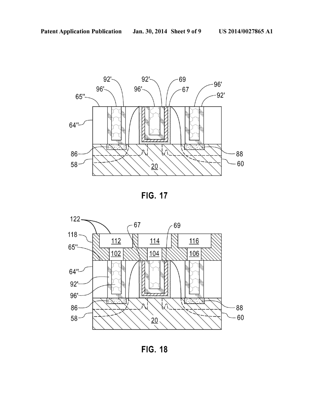 MOSFET GATE AND SOURCE/DRAIN CONTACT METALLIZATION - diagram, schematic, and image 10