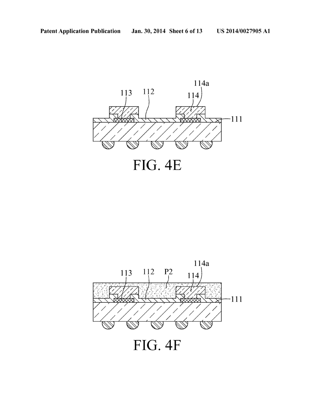 SEMICONDUCTOR PACKAGE STRUCTURE AND METHOD FOR MAKING THE SAME - diagram, schematic, and image 07