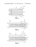 OPTICAL BODIES INCLUDING ROUGH STRIPPABLE BOUNDARY LAYERS AND ASYMMETRIC     SURFACE STRUCTURES diagram and image