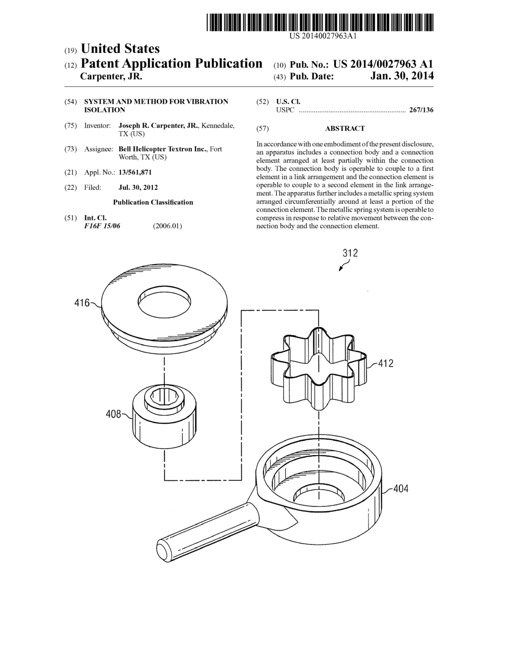 System and Method for Vibration Isolation - diagram, schematic, and image 01